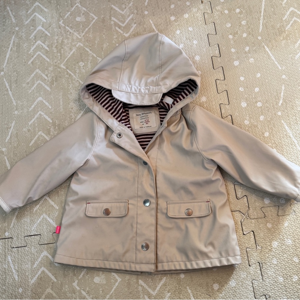 9-12M Zara raincoat